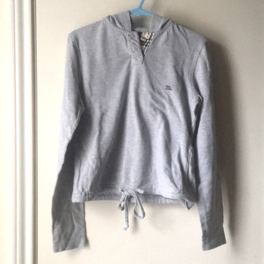 Burberry Gray Hoodie